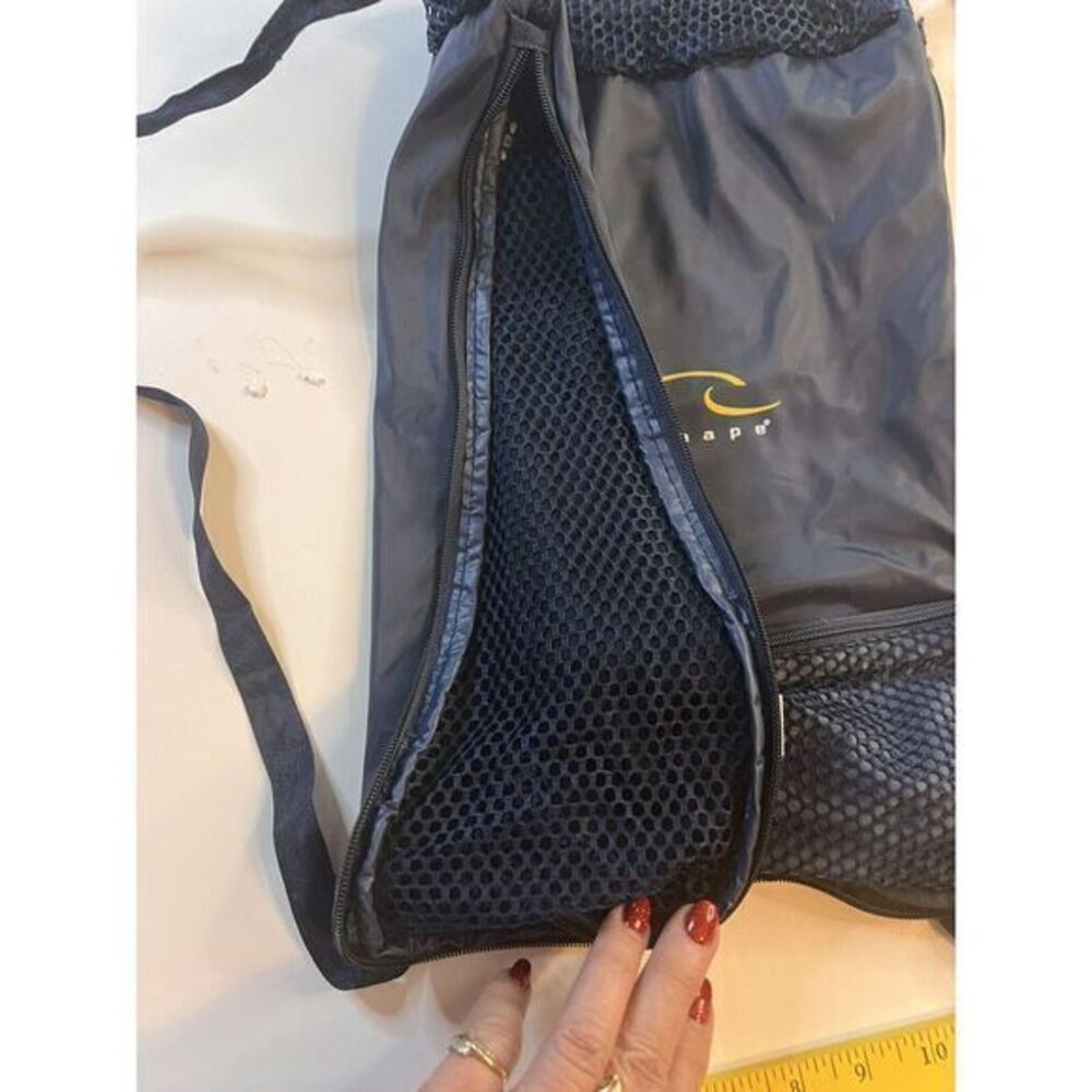 Royal Caribbean International Expandable Drawstring Backpack‎ Blue Ship Shape - Picture 7 of 16
